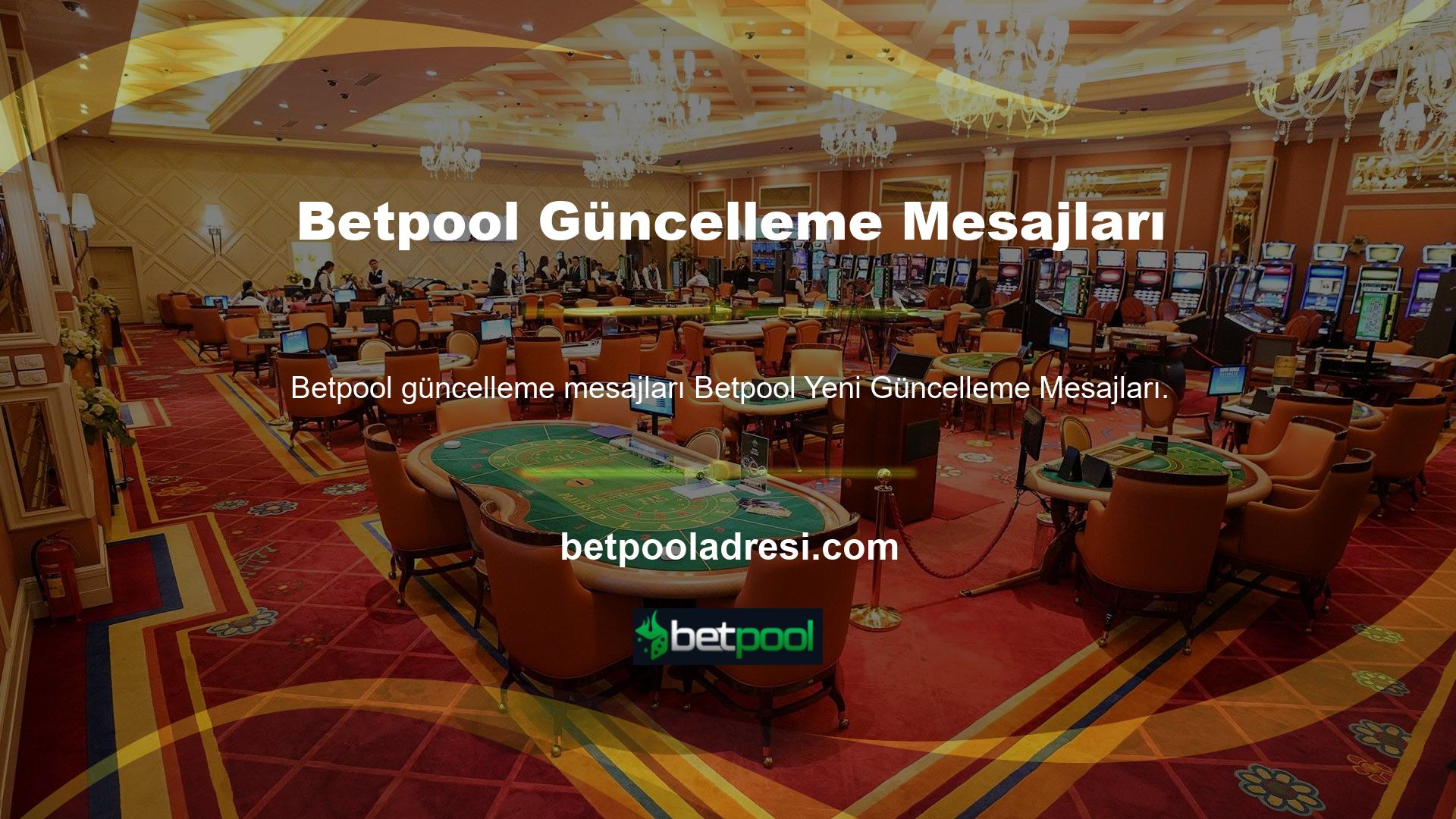 Betpool evde veya burada yeni mevcut oturum açma adresimizle karşılayabilirsiniz, boş zamanınızı paraya dönüştürebilirsiniz